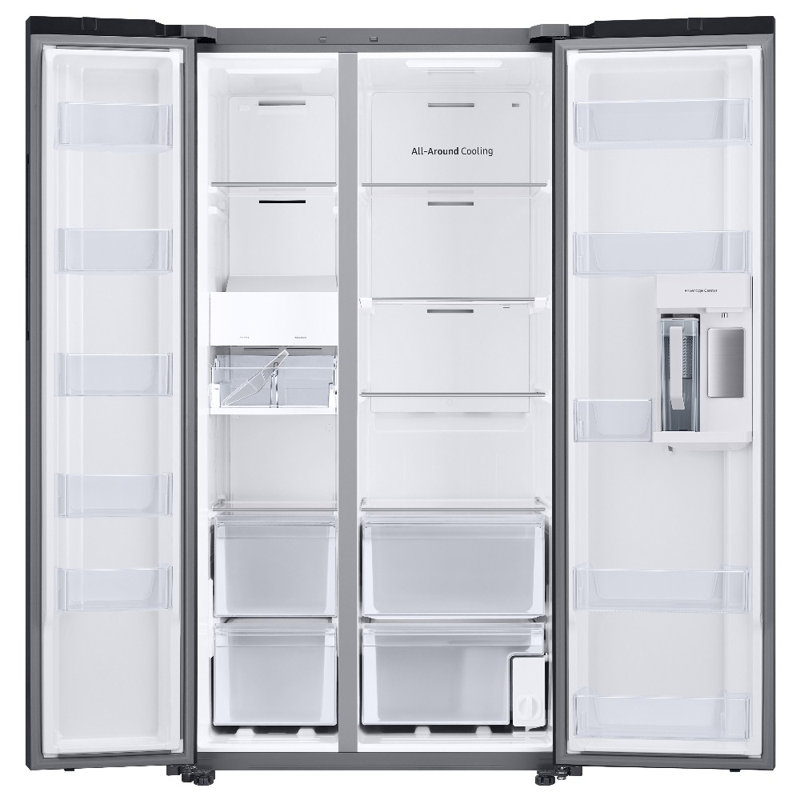 Samsung Bespoke SidebySide Refrigerator (28 cu. ft.) with Beverage